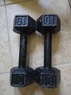 Dumbbells - 10 lbs