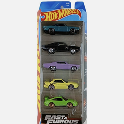 Hot Wheels Fast & Furious 5 Pack Cars Set 2025 Diecast 1:64