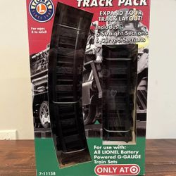 New 2009 Lionel G-Gauge Train Track Pack Track System 12 Pieces