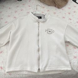 Vintage Polo Sports Women’s Cropped  Sweater