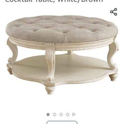 Ashley Ottoman And Coffe Table 