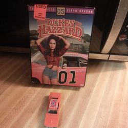 Dukes Of Hazzard Complete 5 Series  You Get The DVDs And The Matchbox Car