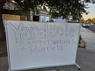 Yard sale 23994 cambria lane