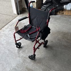 Walgreens brand Transport Wheel Chair 