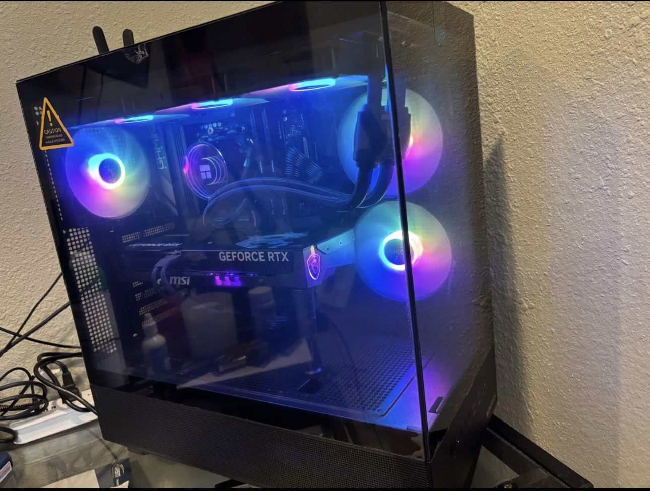 FRESH BUILT PC - R7 7700x 5060 Ti OC 16gb 32gb RAM 6000mhz 1tb Wdblack 360 AIO