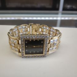 14k Gold Geneve Watch 66.8 Grams Layaway Available 10% Down If You Are Interested Please Ask For Maribel Thank You 