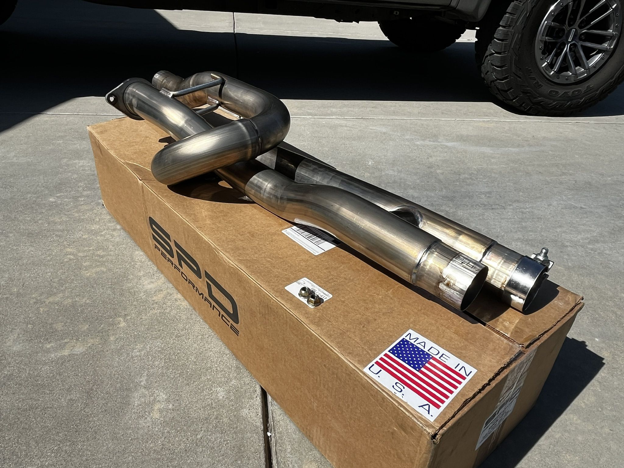 2017-2020 F150 Ford Raptor / HO Limited F-150 SPD Trombone Resonator Delete