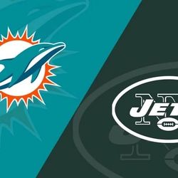 Miami Dolphins Vs New York Jets 4 Lower Level Seats Players Tunnel 