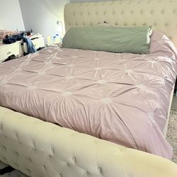 King Sleigh Bed frame