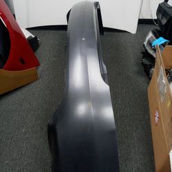 TESLA MODEL S REAR BUMPER 2016 2017 2018 2019 2020 STEEL GRAY OEM
