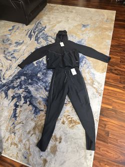 Black Tracksuit Set with Tags