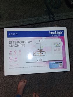 Brother PE570 Computerized Embroidery Machine Brand New