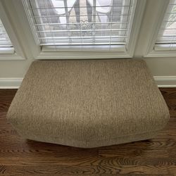 EXTRA LARGE OTTOMAN ON ROLLERS
