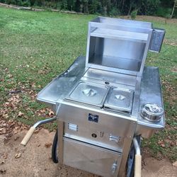Portable Hot Dog Cart