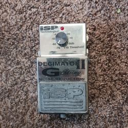 ISP Decimator II: G-String Noise Reduction Pedal