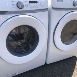 Samsung Stackable Front Load Washer, And Dryer Set Extra Large Capacity DELIVERY!!