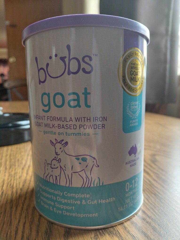 9 Bubs Goat Milk 14.11 Ounce Cans Available FOR $250 OR BEST OFFER
CASH/ZELLE All Brand New And Sealed
DELIVERY IS ALSO AVAILABLE