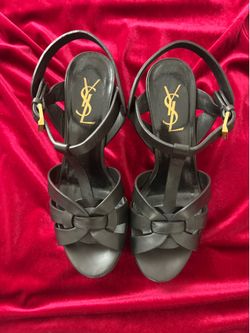Tribute Platform Sandals - YSL size 6.5 / Pre-Owned in excellent condition