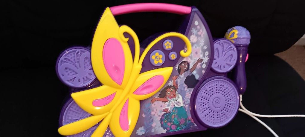 Encanto Sing Along Boom Box Speaker with Microphone