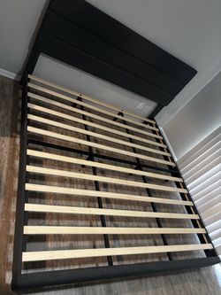 King bed frame