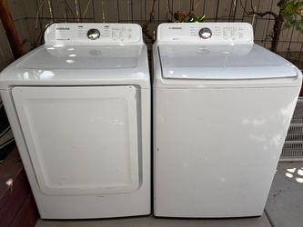 Samsung Washer and Dryer