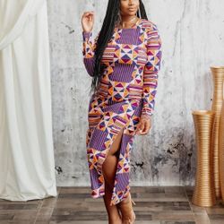 Diyanu Dress African Print