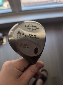 Callaway Driver 7.5 degree