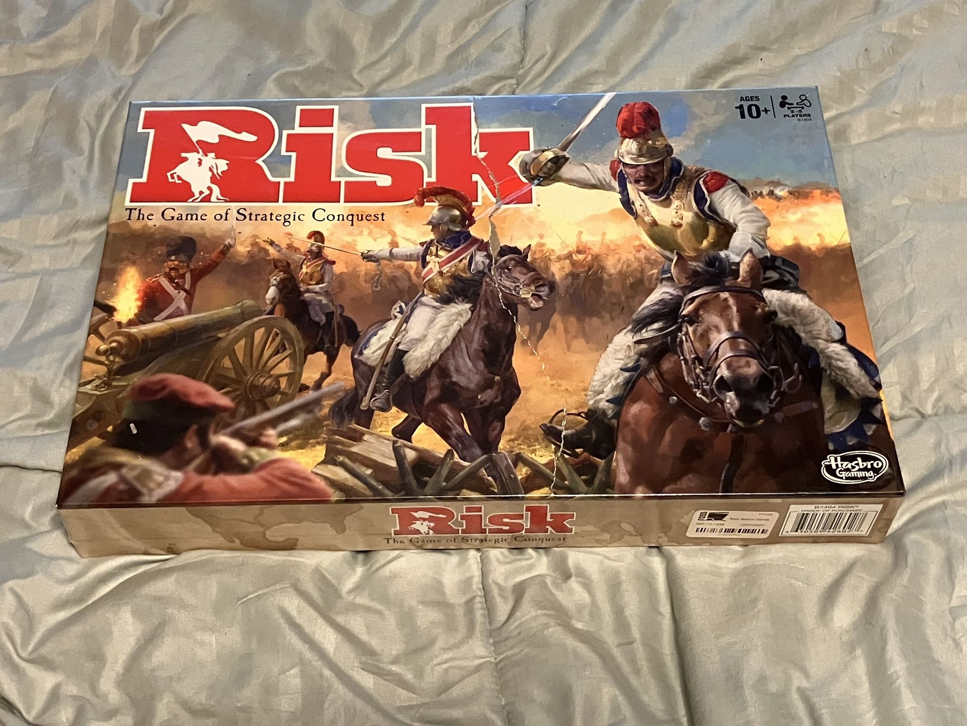 RISK Board Game **new** sealed - Impact Damage Notes