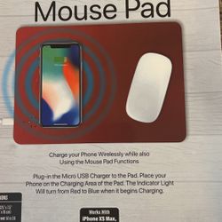 Wireless Charging Mouse Pad