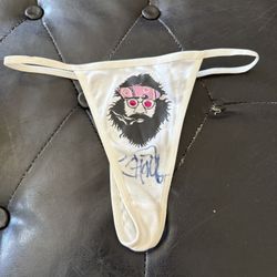 Signed Tommy Chong stoner concert thong