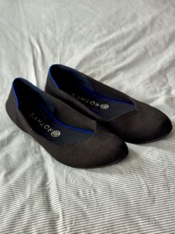 Rothy's Black Ballet Flats 10