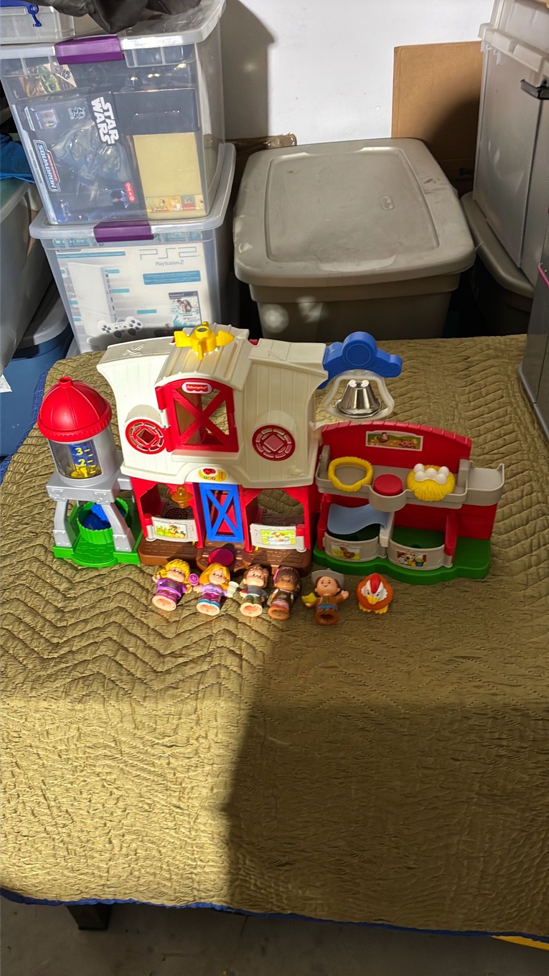 Fisher price little people farm 6 figures