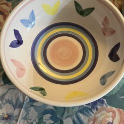 Italian Ceramic Large Bowl