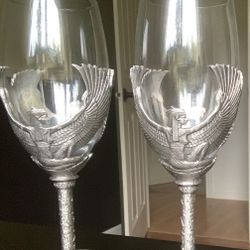 Beautiful Wine Glasses Chalets Egyptian Themed