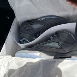 Jordan 5 Wolf Gray