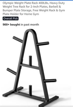 Olympic 2in Weight Plate Tree Rack
