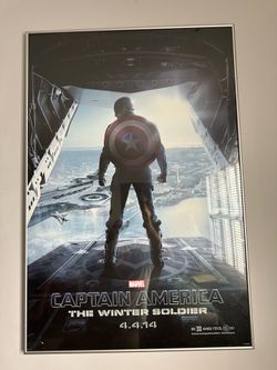 Captain American Winter Soldier Frames poster