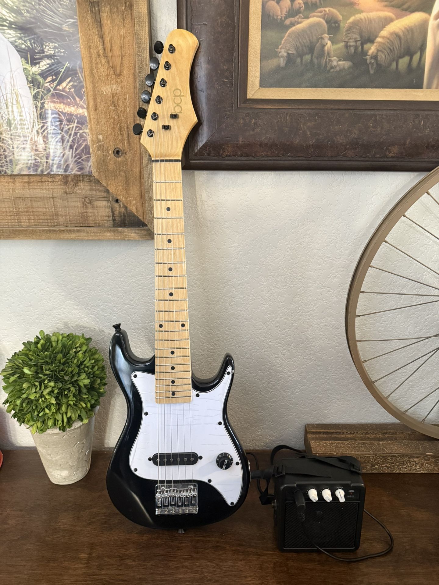 Kids BCP Beginner Electric Guitar With Amp