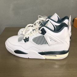 Air Jordan 4 Oxidized Green Size 7 Boys 