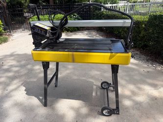 Large format tile saw