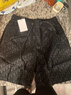 Dior all black shorts