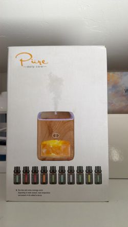 Himalayan Salt Lamp Essential Oil Diffuser