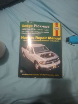Haynes Repair Manual Dodge Pick-ups 2009–2016