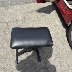 Folding New Leather Piano Stool 