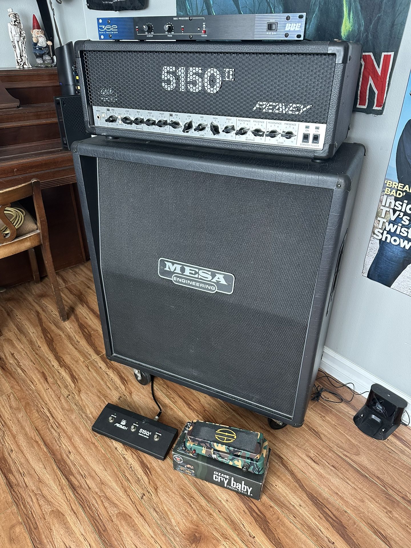 Peavey 5150 II Amp + Mesa Boogie Rectifier Slant Cab