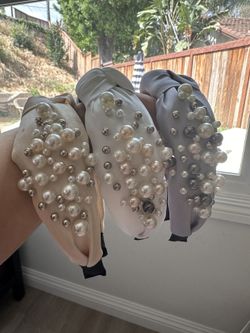 Pearl Headbands (all 3) 