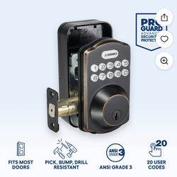 Nueva Chapa Eléctrica -Keypad electronic Deadbolt  South  Sacramento