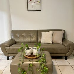 Leather Sofa With Sectional 