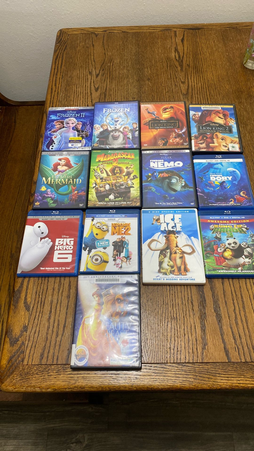 Disney DVD Collection Blue Ray Digital HD for Sale in Tucson, AZ