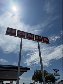 Vintage Honda Signs